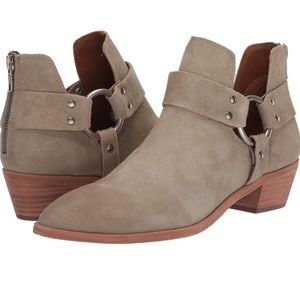 Frye Ray Harness Back Zip Ankle Boot